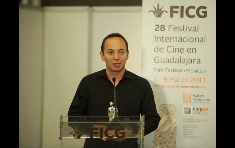 El productor y director mexicano, Roberto Fiescoun, aplaude que el festival dedique una sección al tema de diversidad sexual. NTX /