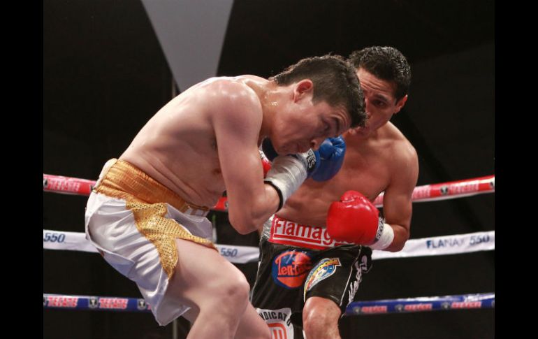 El Archie aún reciente las lesiones recibidas en el incidente con Saúl ''Canelo'' Álvarez. EL INFORMADOR /