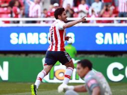 Rafael Márquez Lugo fue el autor de la solitaria anotación del partido.  /