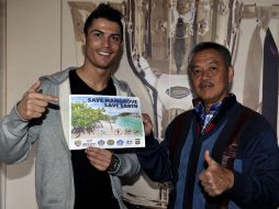 Ronaldo afirma que la situación es terrible y muestra su preocupación uniéndose a la causa. EFE /