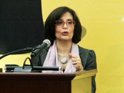 La escritora estuvo este fin de semana en Mérida. ARCHIVO /