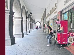 El objetivo es que exista un eje rector para que la imagen de los comercios del Centro Histórico se apegue a la norma municipal. EL INFORMADOR /