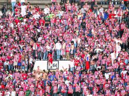 Los sucesos de hace dos semanas con las barras de Chivas (foto), León, América y Neza, son las que desataron los focos de alarma. MEXSPORT /