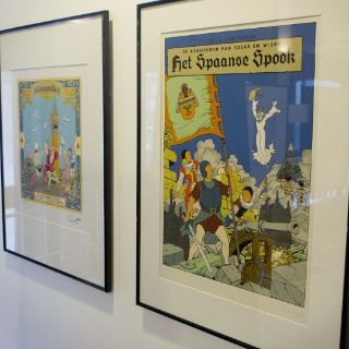 Bruselas homenajea al prolífico dibujante Vandersteen