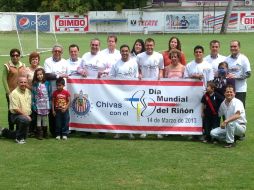 El galeno agradece a Chivas el apoyo que dieron para unirse a la campaña, la cual dará inició el 14 de marzo.  /