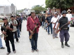 En menos de una semana, 51 integrantes de la guardia comunitaria fueron detenidos por el Ejército. ARCHIVO /