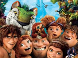 Los Croods es la nueva cinta animada de los estudios DreamWorks. ESPECIAL /