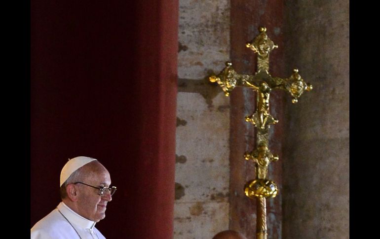 Jorge Mario Bergoglio es el primero en adoptar el nombre de Francisco. AFP /