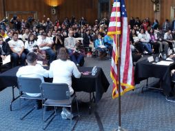 Familias inmigrantes exigen reformas e indemnizaciones. EFE /