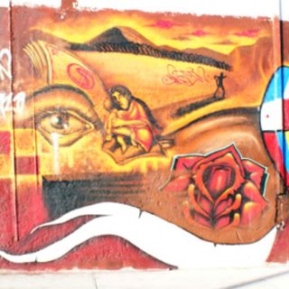 En Guadalajara buscan prevenir violencia contra migrantes con arte urbano