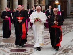 La ceremonia de asunción del Papa Francisco se celebrará el martes 19 de marzo. AFP /