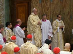 '¡Qué Dios les perdone!', fueron las palabras del Papa Francisco a los cardenales que lo elegieron durante una cena. AP /