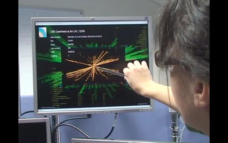 La llamada ''Partícula de Dios'' parece pasar de teoría a descubrimiento científico. EFE /