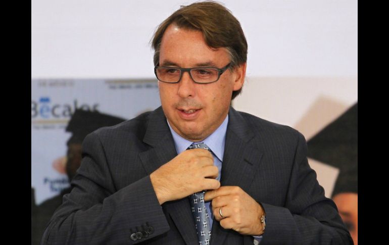 Luego de presentarse la propuesta de reforma, Emilio Azcárraga, presidente de Televisa, dio la ''bienvenida'' a la competencia. ARCHIVO /