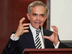 Mancera Espinosa asegura que la ciudad ha tenido un crecimiento anual superior a la media nacional. ARCHIVO /