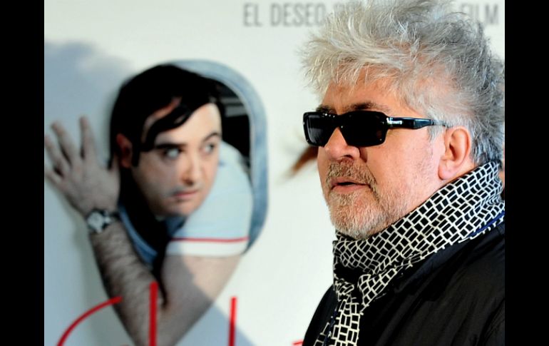 Almodóvar abordó además la actual situación de crisis política y económica que vive España. AFP /