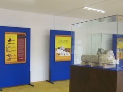 La exposición cuenta con apenas el 30 por ciento de los materiales que se rescataron de un pequeño altar. NTX /