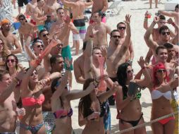 La actividad del operativo Springbreakers 2013 se concentrará principalmente en la zona hotelera. ARCHIVO /