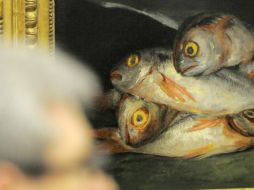 ''Still-Life with golden bream'', obra de Francisco de Goya. AP /