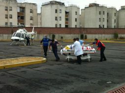 Debido a la cantidad de heridos, muchos de ellos serán llevados a nosocomios de Puebla. TOMADA DE @miriampomposo  /