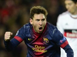 Lionel Messi apoya al papa AFP /