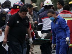 Muchos de los heridos fueron llevados a hospitales de Puebla ya que en Tlaxcala no había lugar. AFP /