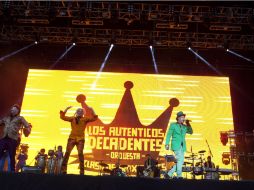 La fiesta y el baile llegaron al Festival Vive Latino 2013 con la agrupación argentina Los Auténticos Decadentes. AP /