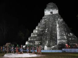 Ruinas mayas de Tikal, restauradas recientemente. ARCHIVO /