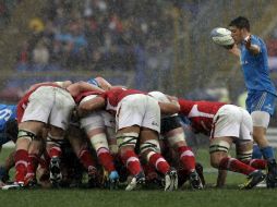 Francia vence 23-16 en París, a Escocia en el último encuentro de Seis Naciones. ARCHIVO /