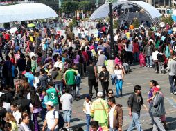 El titular de Turismo del DF señala que los visitantes a la capital serán 11 por ciento más que el año pasado. ARCHIVO /