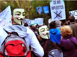 El movimiento de los ''Indignados'' constituye una esperanza en la crisis española. ARCHIVO /