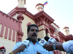 El presidente encargado de Venezuela, Nicolás Maduro denunció planes ''de la ultraderecha'' estadounidense. EFE /