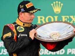 Raikkonen recorrió los los 307.574 km en 1h30:03.225. EFE /
