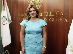 La senadora de Sonora, Claudia Pavlovich Arellano. ARCHIVO /