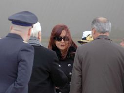 Cristina Fernández de Kirchner asiste a misa de inauguración del Papa Francisco. EFE /