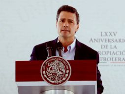 El Presidente Peña Nieto asistirá a la misa de entronización del Papa Francisco. NTX /