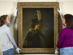 Se creía que la pintura había sido obra de un pupilo del afamado pintor holandés. AFP /