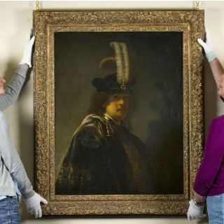 Un autorretrato donado al National Trust es obra de Rembrandt