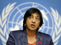 La Alta Comisionada de Naciones Unidas para DD HH, Navi Pillay, solicitó a Israel que evite los ataques contra los residentes. ARCHIVO /