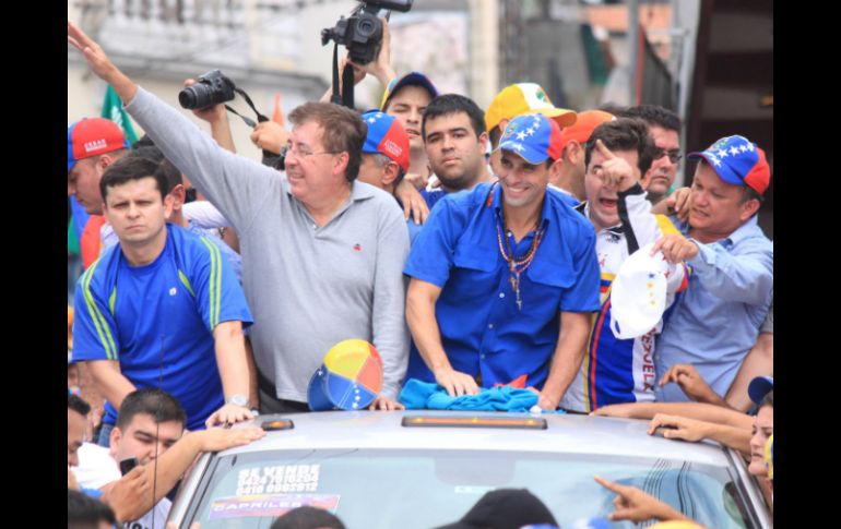 Capriles expondrá sus propuestas para aumentar la producción, combatir el desabastecimiento y suprimir importaciones. EFE /