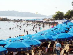 Hay una variación de más de 20 puntos en un solo día por la llegada de turistas en el fin de semana largo. ARCHIVO /