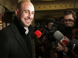 ''Es un grandísimo club el Barcelona, pero estoy contento en el Liverpool'', insiste el guardameta. EFE /