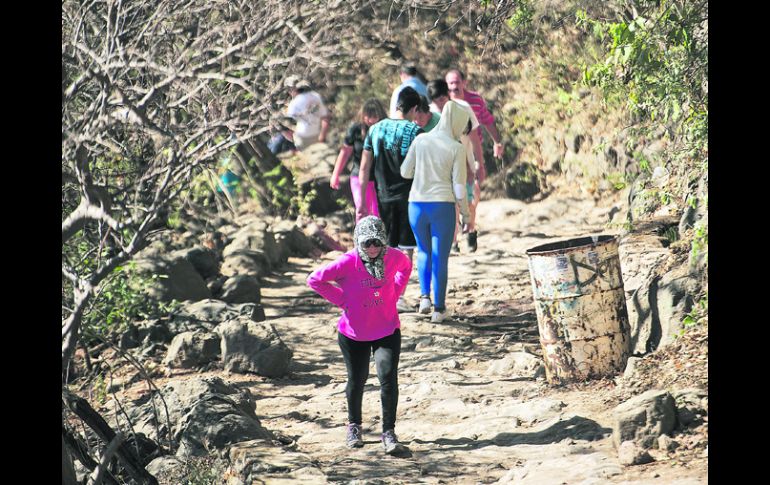 Ninguna autoridad ha tomado bajo su responsabilidad el mantenimiento de los cuatro kilómetros y medio de la  Barranca de Huentitán. EL INFORMADOR /
