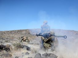 Unos marines de EU durante entrenamientos de práctica. ARCHIVO /