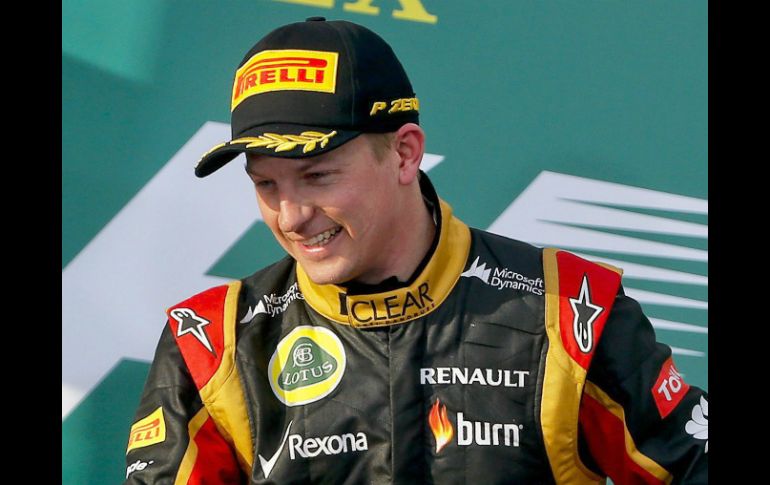 Kimi cree que con más patrocinadores, podrá pelearle a los que siempre están arriba. EFE /