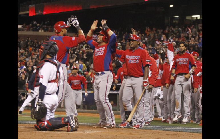 La novena boricua es la sorpresa al eliminar al favorito Japón el pasado domingo. EFE /