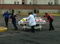 José Guadalupe Jaimes fue trasladado en helicóptero a un hospital de la localidad. ARCHIVO /