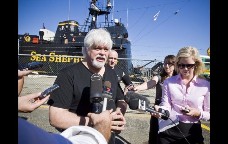 El canadiense Paul Watson teme ser aprehendido para su extradición. AP /
