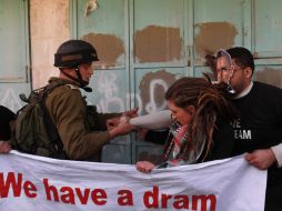 Los activistas llevaban camisetas en las que se podía leer ''I have a dream'' (Yo tengo un sueño). AP /