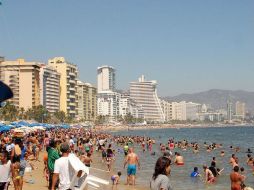 Acapulco se encuentra entre los destinos más visitados. ARCHIVO /